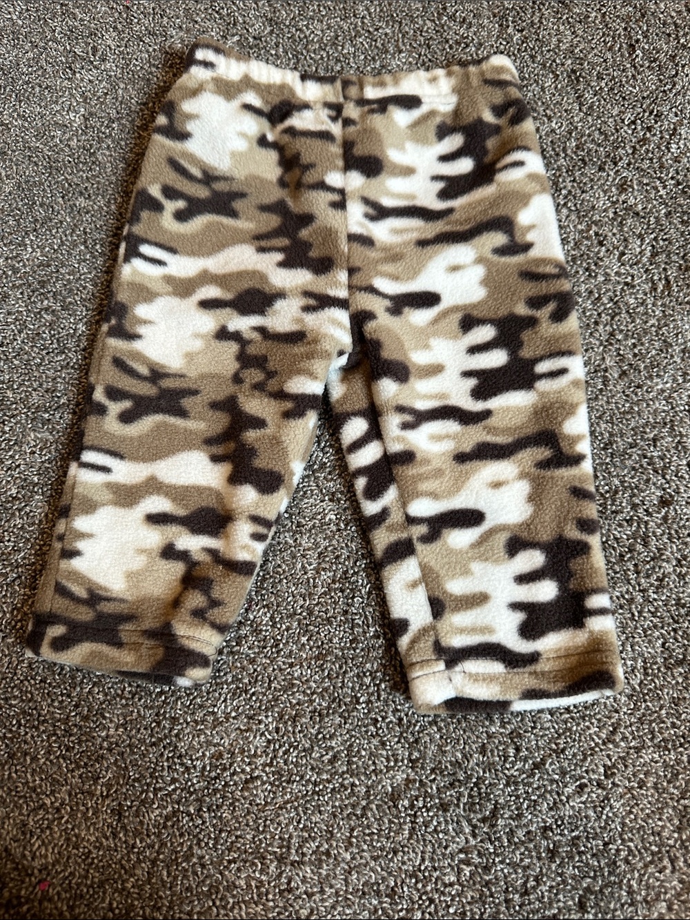 Baby rebels Brown & Tan Camo Fleece sweats